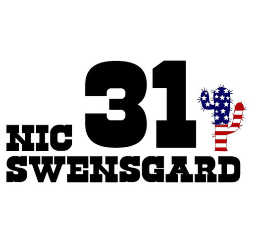 Nic Swensgard - British Superbike Merch Fundrasier shirt design - zoomed