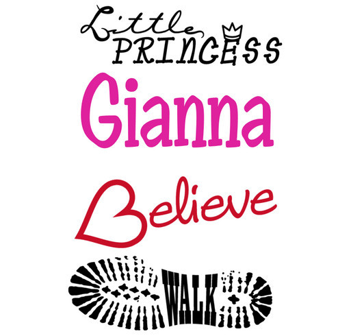 Team Gianna Custom Ink Fundraising