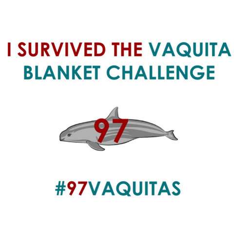 Vaquita Blanket Challenge shirt design - zoomed