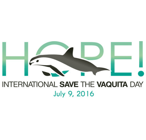 International Save the Vaquita Day 2016 shirt design - zoomed