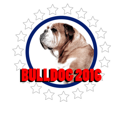 No Bulldog Left Behind! shirt design - zoomed
