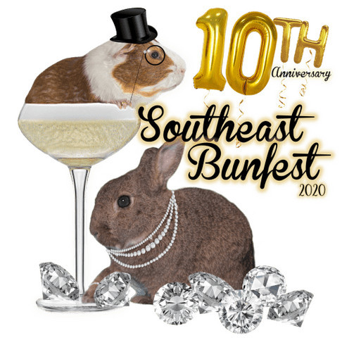 10th Anniversary Southeast Bunfest shirt design - zoomed