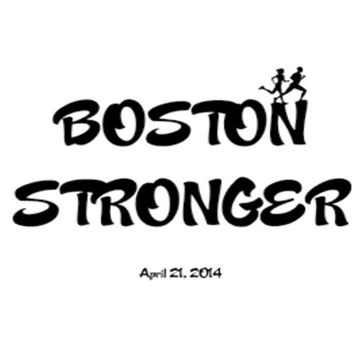 BOSTON STRONGER shirt design - zoomed