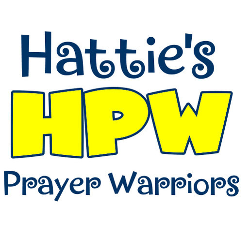 Hattie's Prayer Warriors shirt design - zoomed