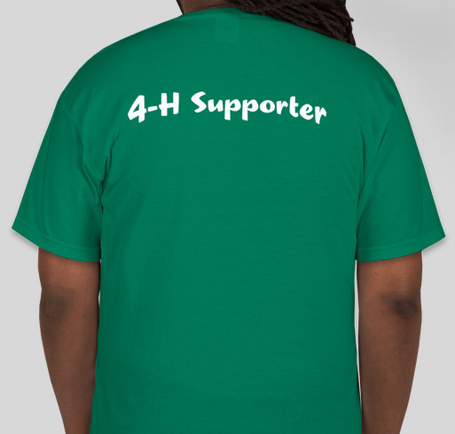 Fairborn Junior Farmers 4-H Club Fundraiser - unisex shirt design - back