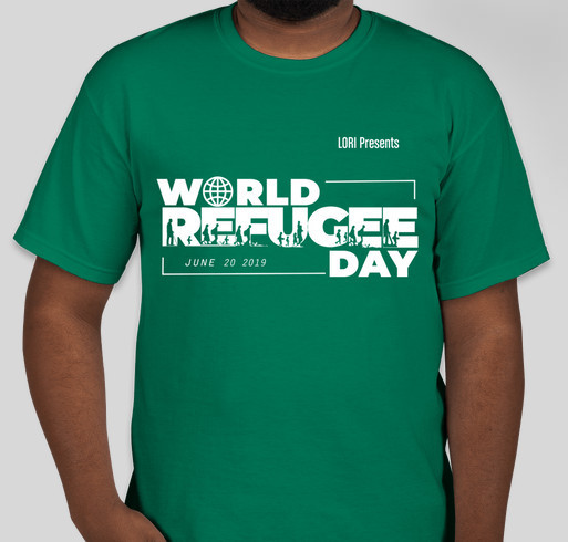 WORLD REFUGEE DAY 2019 Fundraiser - unisex shirt design - front