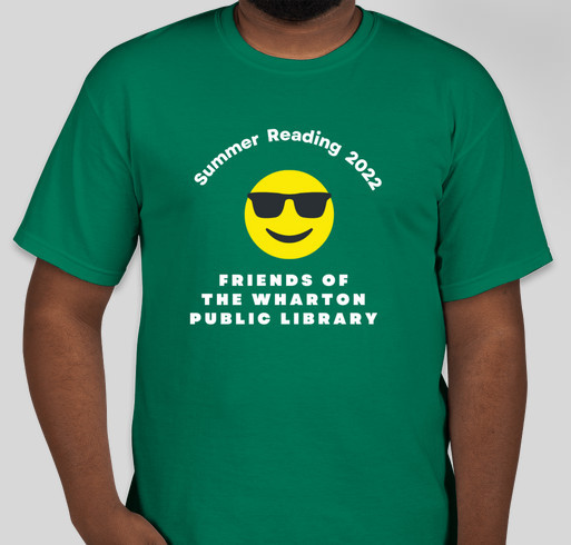 Support Summer Reading at the Wharton Public Library! Fundraiser - unisex shirt design - front