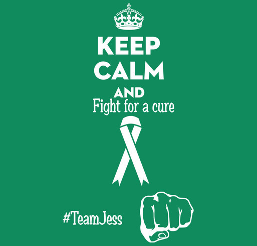Jess Help for fighting cancer shirt design - zoomed