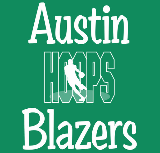 Austin Blazers shirt design - zoomed