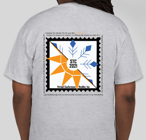 ResNet Senti-Merriman Award Fundraiser Fundraiser - unisex shirt design - back
