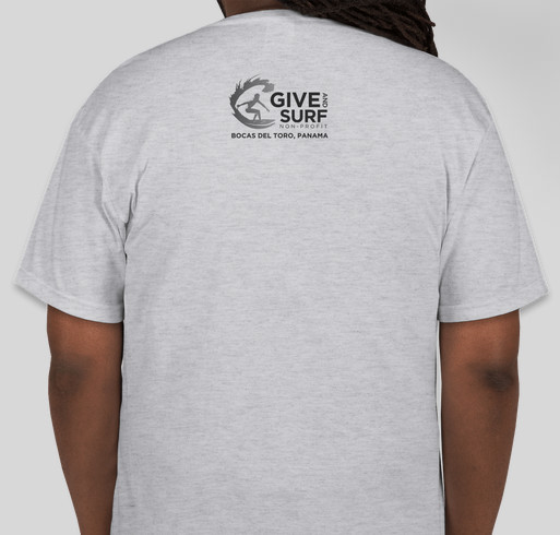 Give & Surf Limited Edition T-Shirts! Fundraiser - unisex shirt design - back