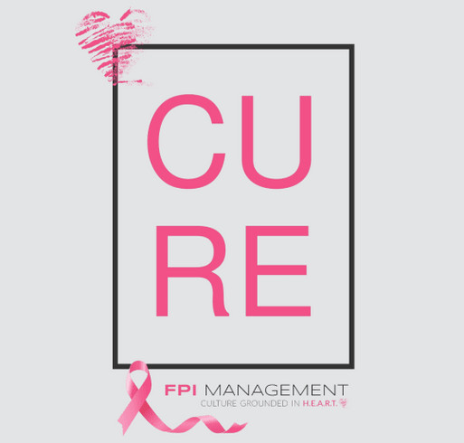 FPI Gives Back - Breast Cancer Awareness shirt design - zoomed