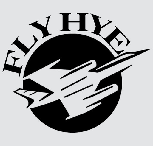 Fly Hye shirt design - zoomed