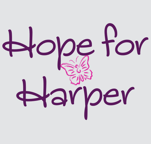 Hope For Harper shirt design - zoomed