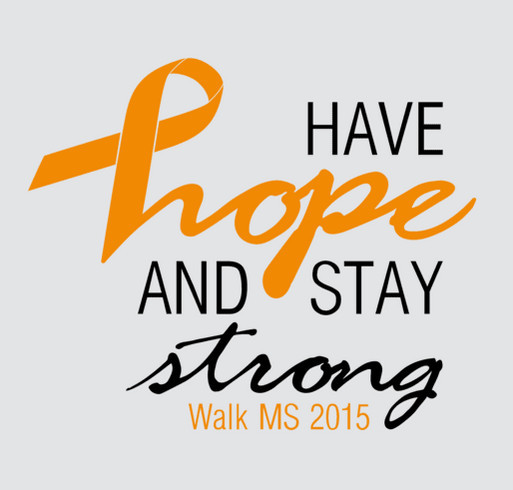 2015 Walk MS Knoxville, Team GMob shirt design - zoomed