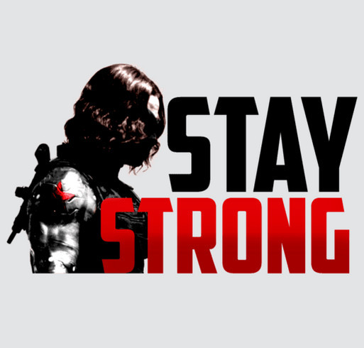 Stay Strong Bucky shirt design - zoomed