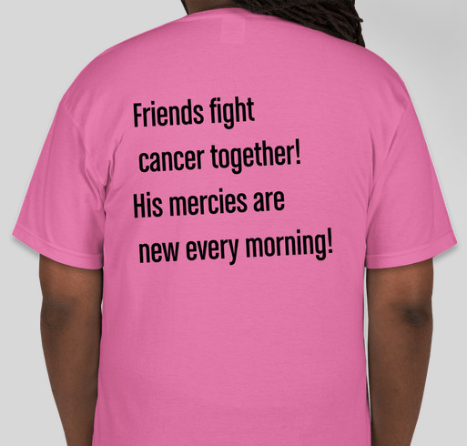 Danielle Pint foundation Fundraiser - unisex shirt design - back