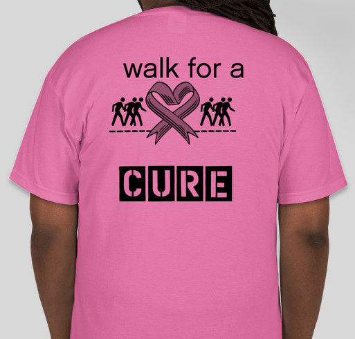 Cancer relay for life fundraiser Fundraiser - unisex shirt design - back