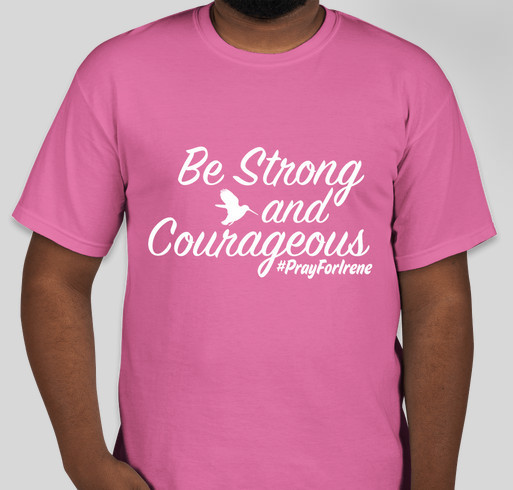 Pray for Irene Fundraiser - unisex shirt design - front