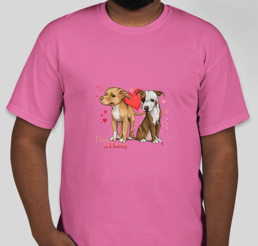 Titus and Hailey T-shirt Fundraiser Fundraiser - unisex shirt design - front