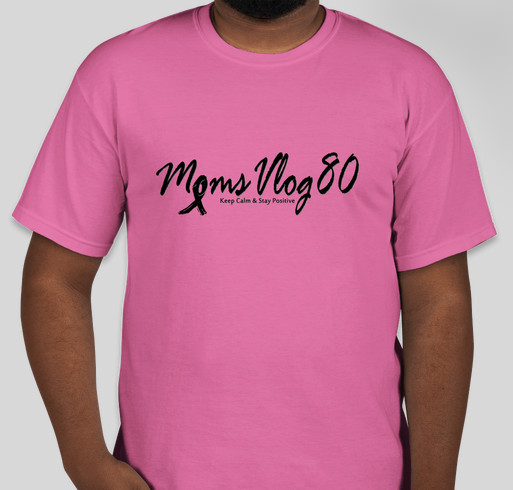MomsVlog80 Tees Fundraiser - unisex shirt design - front