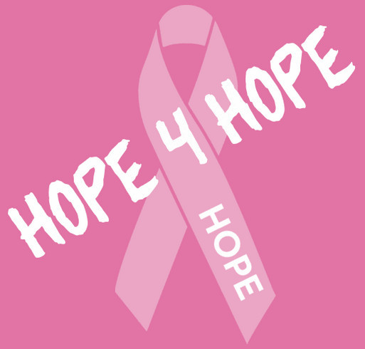 Team Hope 4 Hope shirt design - zoomed