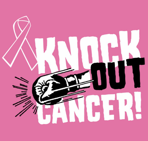 Breast Cancer Awareness Event shirt design - zoomed