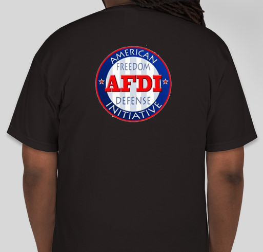 AFDI Exposes AMP's Islamic Jew-Hatred Fundraiser - unisex shirt design - back