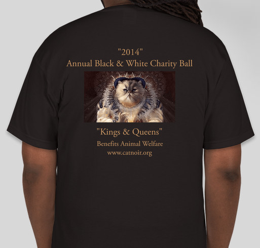 Catnoir Spring Fundraiser Fundraiser - unisex shirt design - back