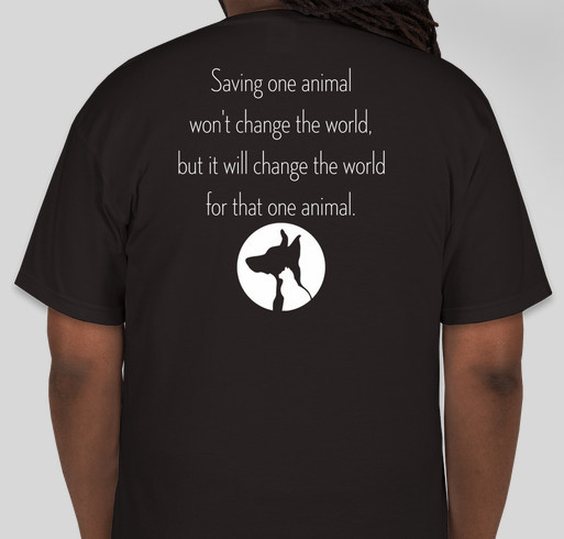 Helping C.A.R.E for Bob! Fundraiser - unisex shirt design - back