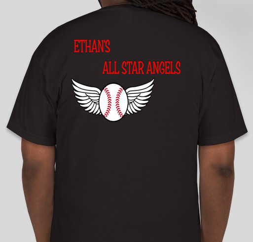 Ethan's All Star Angels Fundraiser - unisex shirt design - back