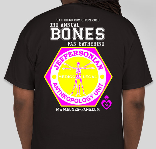 Neurofibromatosis Awareness Fundraiser - unisex shirt design - back
