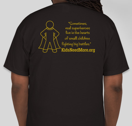Hope for Johnathon Fundraiser - unisex shirt design - back
