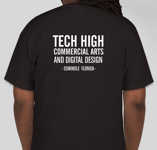 Pickles Posse Commercial Arts Shirts! Fundraiser - unisex shirt design - back