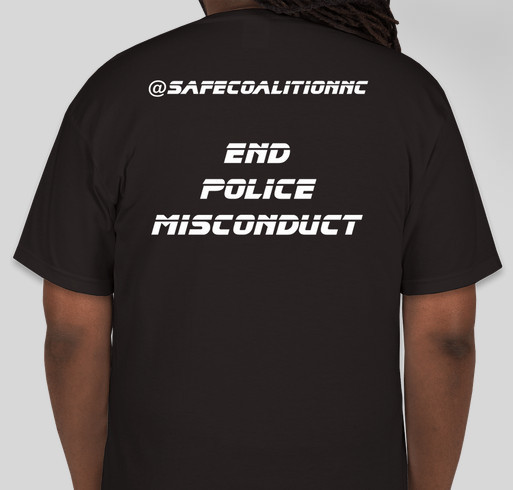 SAFE COALITION NC T-Shirts Available Fundraiser - unisex shirt design - back