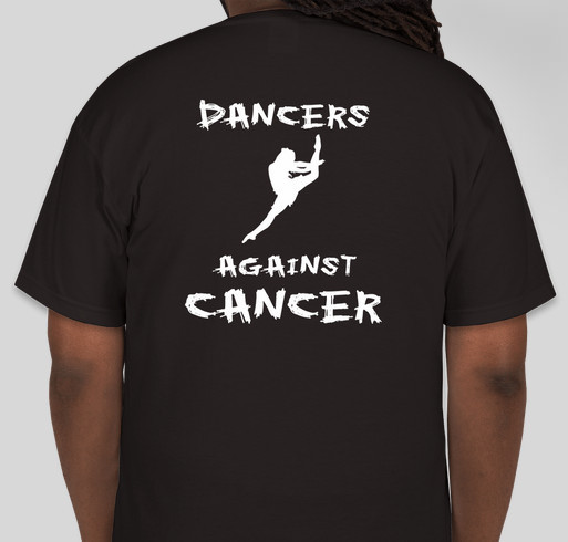 Dancers Against Cancer Fundraiser - unisex shirt design - back