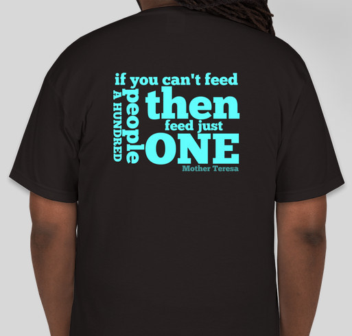 Food Bank Robbed, Monkey Do Project to Replace 200 Holiday Meals for Hungry Fundraiser - unisex shirt design - back