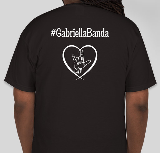 Gabriella Banda - New York Fashion Week or bust! Fundraiser - unisex shirt design - back