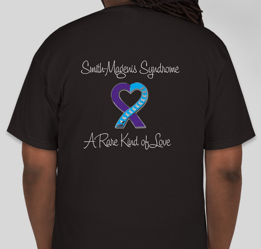 Raising Awareness of Smith-Magenis Syndrome Fundraiser - unisex shirt design - back