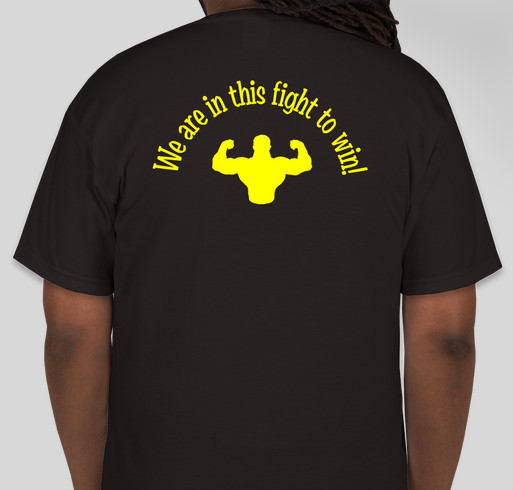 Zack's Attack Against Sarcoma Fundraiser - unisex shirt design - back