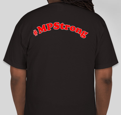Marysville and Tulalip United #MPStrong Fundraiser - unisex shirt design - back