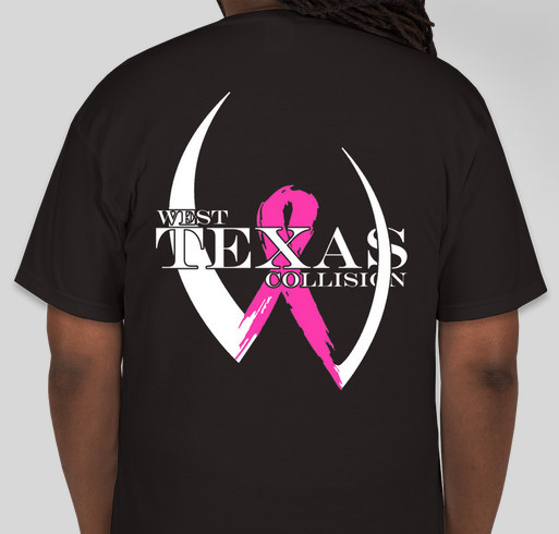 West Texas Collision Breast Cancer Research Fundraiser Fundraiser - unisex shirt design - back