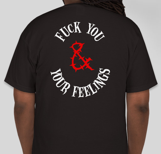 Camp Hard As Fuck Members Only Shirts Fundraiser - unisex shirt design - back