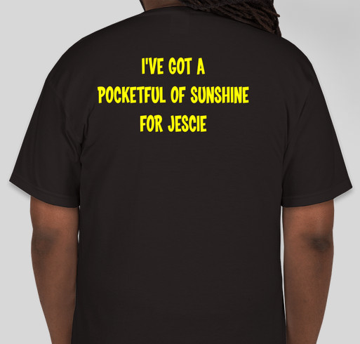 Jessica Powell Fundraiser Fundraiser - unisex shirt design - back