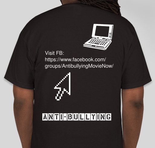 Anti-bullying film fundraiser Fundraiser - unisex shirt design - back