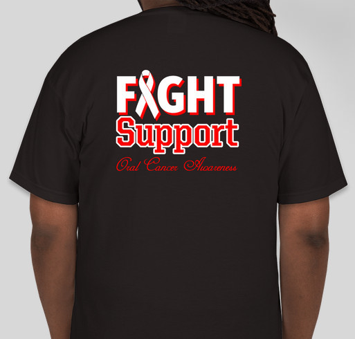 Aarons Fight Fundraiser - unisex shirt design - back