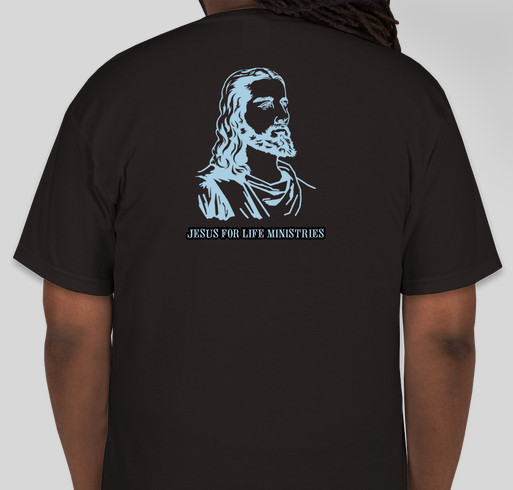 Jesus Reigns Israel Fundraiser Fundraiser - unisex shirt design - back