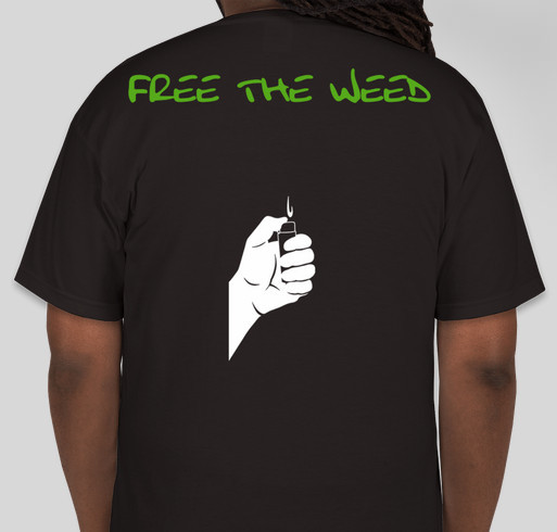 legalize marijuana in FL! Fundraiser - unisex shirt design - back