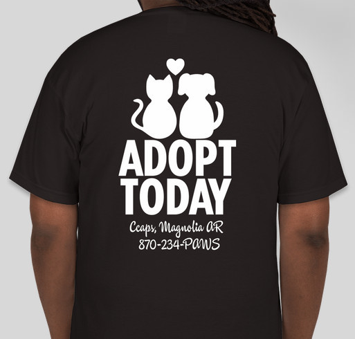 Ccaps fundraiser Fundraiser - unisex shirt design - back