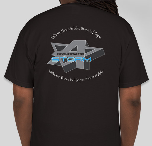Pray4Storms Fundraiser - unisex shirt design - back